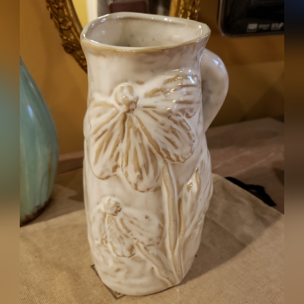 NIB! Floral Vase / Pitcher / Decor